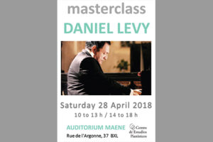 Masterclass in Brussels: 28/4/18